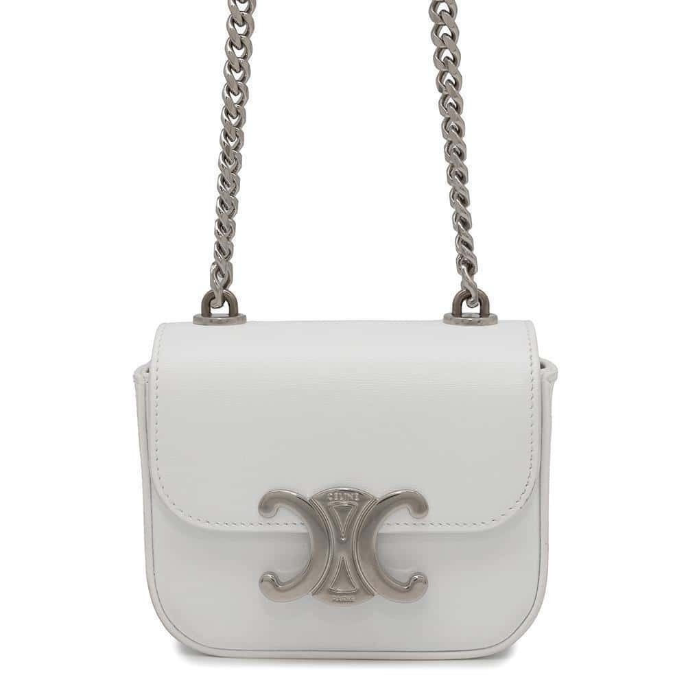 Celine Chain Shoulder Bag Claude White
